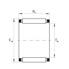 滾針及保持架組件 K25X31X21, 根據(jù) DIN 5405-1/ISO 3030 標(biāo)準(zhǔn)