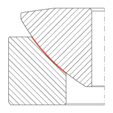 推力關(guān)節(jié)軸承 GE300-AW, 根據(jù) DIN ISO 12 240-3 標(biāo)準(zhǔn)，免維護