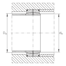 關節軸承 GE50-DO, 根據 DIN ISO 12 240-1 標準，需維護